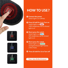 Adjustable Velcro strap on Supersred Therawrap ensures secure fit