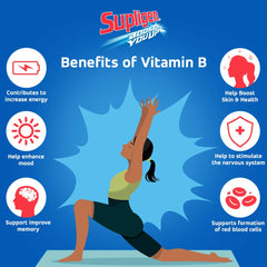 Supligen Vanilla bottle shows nutrition panel with essential vitamins and minerals