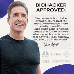 Suppgrade Labs Brain 101 product on a wellness-themed shelf.