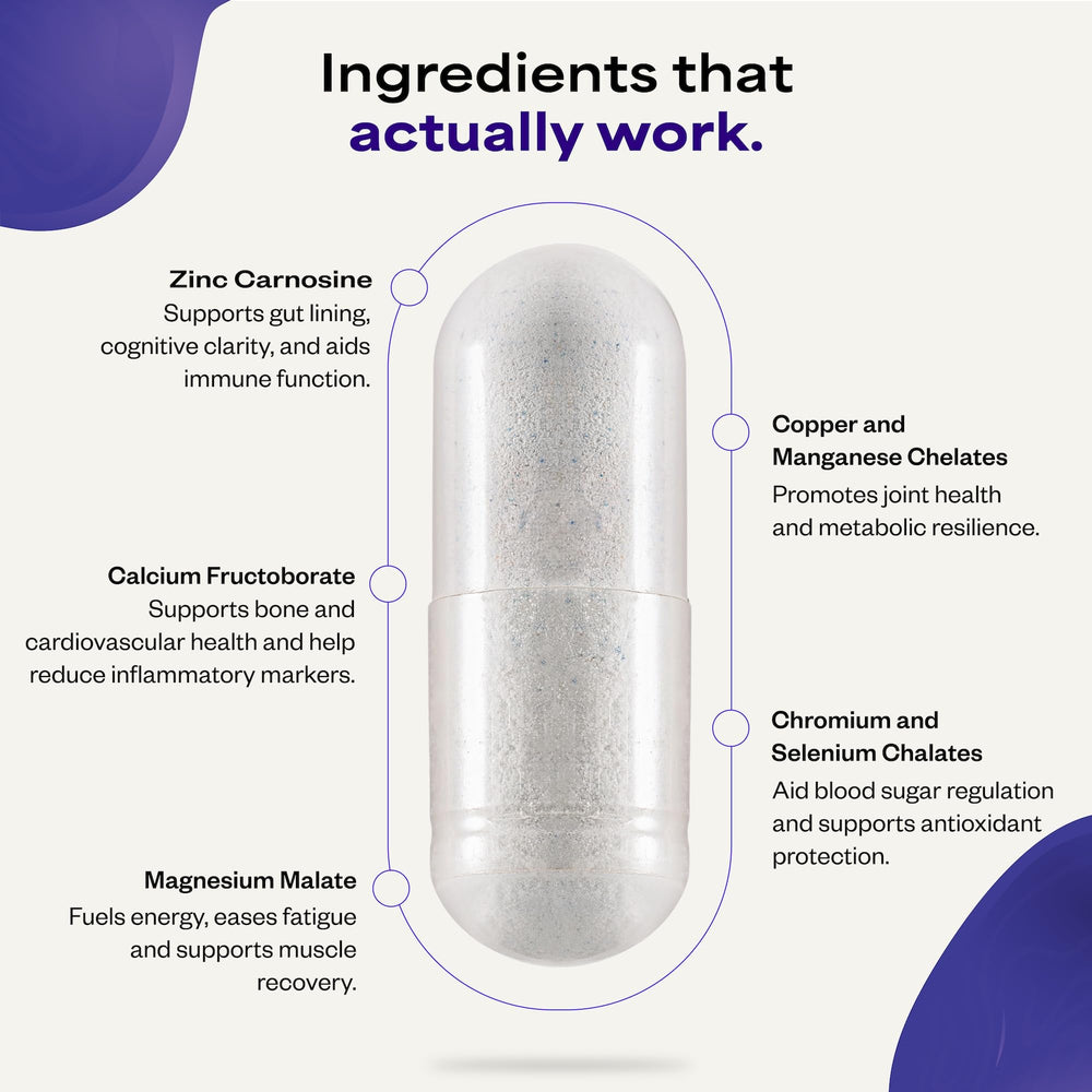 Suppgrade Labs Minerals 101 daily-dose scoop shows easy, measured intake