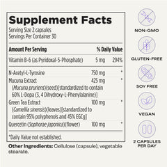 Suppgrade Labs Motivation 101 packaging notes non-GMO and allergen-friendly attributes