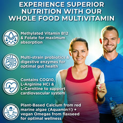 SUPPLEMENTS STUDIO daily-dose capsules closeup highlights easy-to-take vegan capsules for daily use.