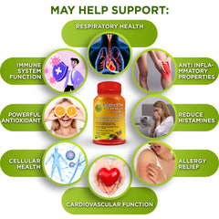 Supplements Studio Quercetin acerola cherry vitamin C for immune support and balance