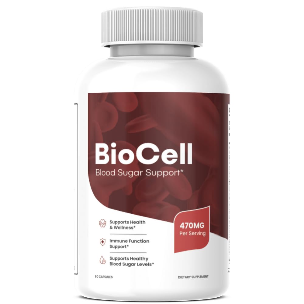 SuppNature Bio Cell Blood Support bottle front promotes daily vitality.