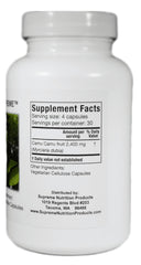 Front packaging of Supreme Nutrition Camu Supreme two-bottle pack.