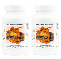 Supreme Nutrition Dan Shen Supreme bottle front view for easy daily recognition.