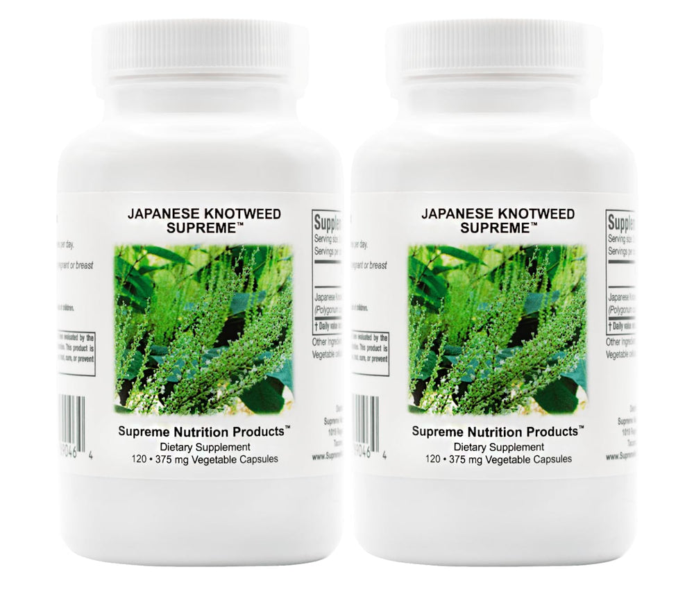 Supreme Nutrition Japanese Knotweed capsules bottle for daily wellness