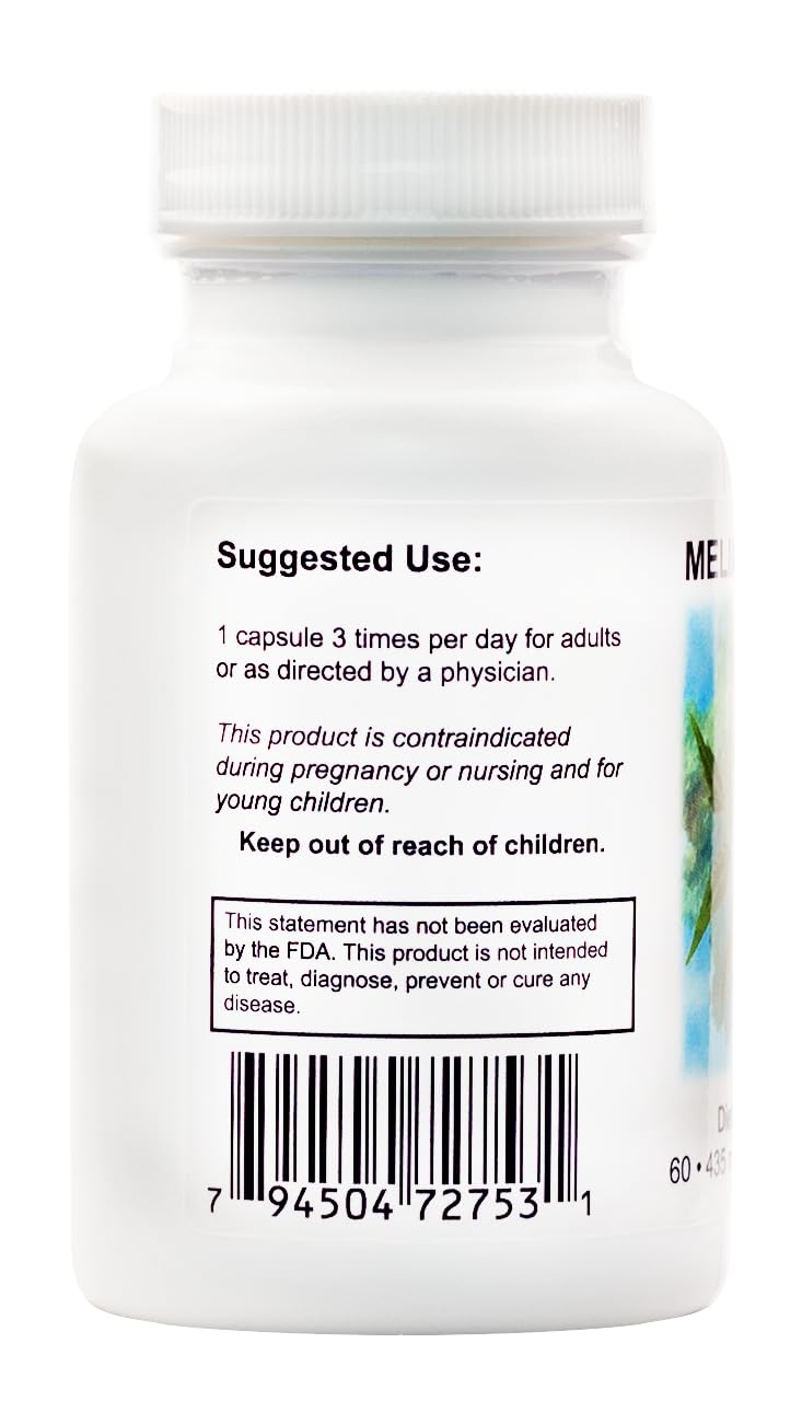Supreme Nutrition Melia Supreme capsules-closeup showing pure neem leaf capsules