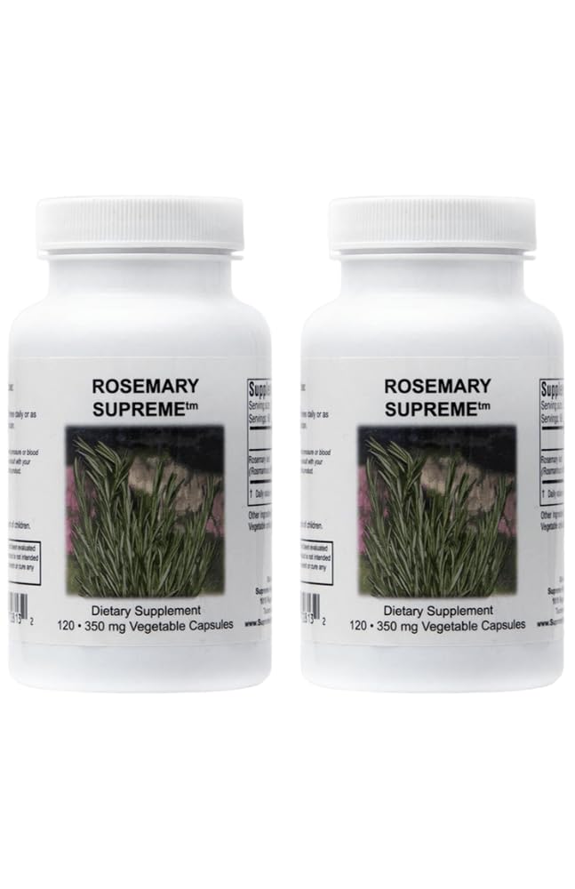 Supreme Nutrition Rosemary Supreme bottle with capsules for daily herbal support.