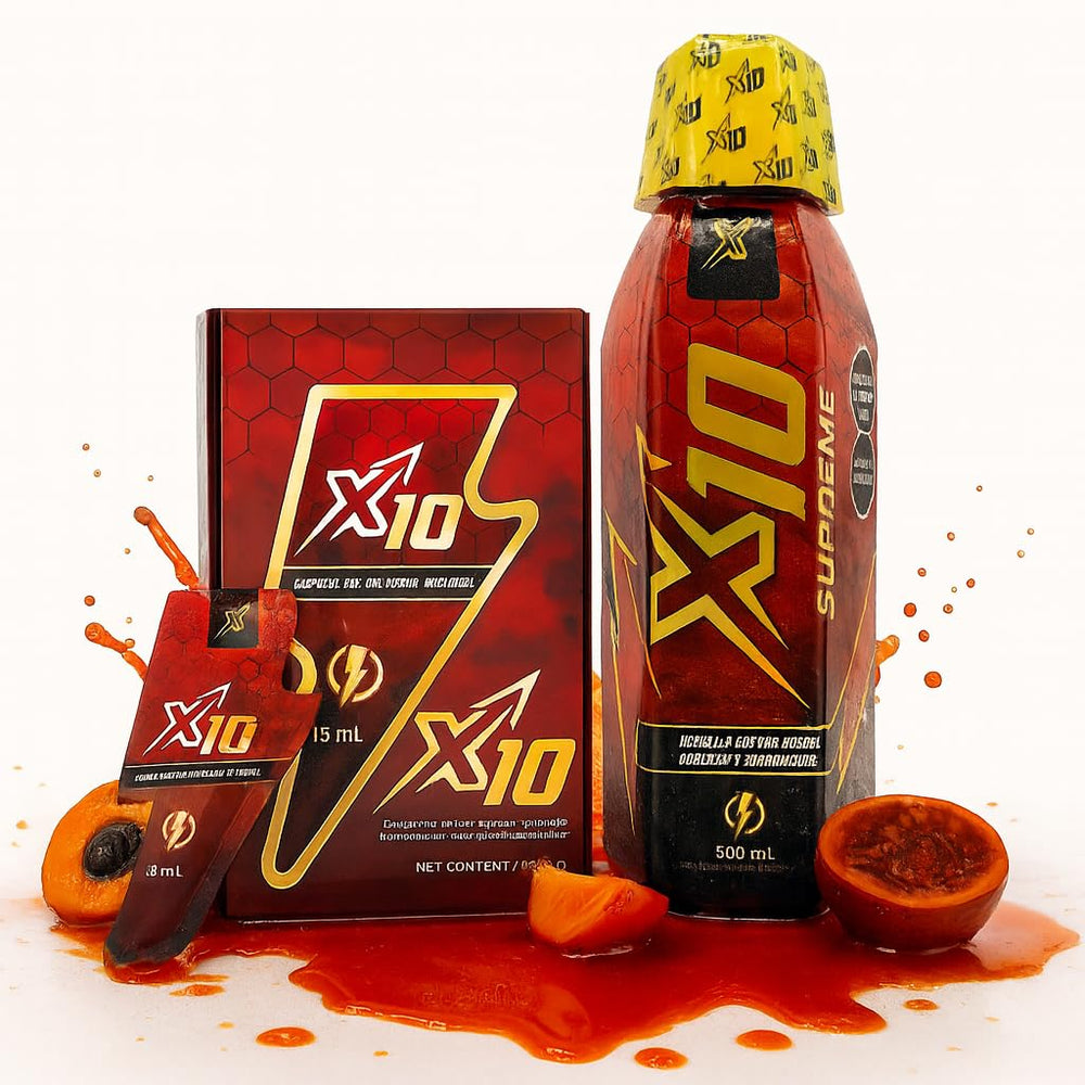 Supreme X10 in-use scene before workout highlights focus and energy.