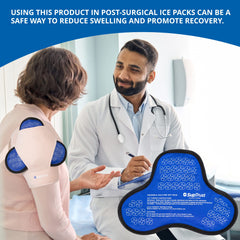 Suptrust two-pack gel packs provide convenient, reusable cold or hot relief.