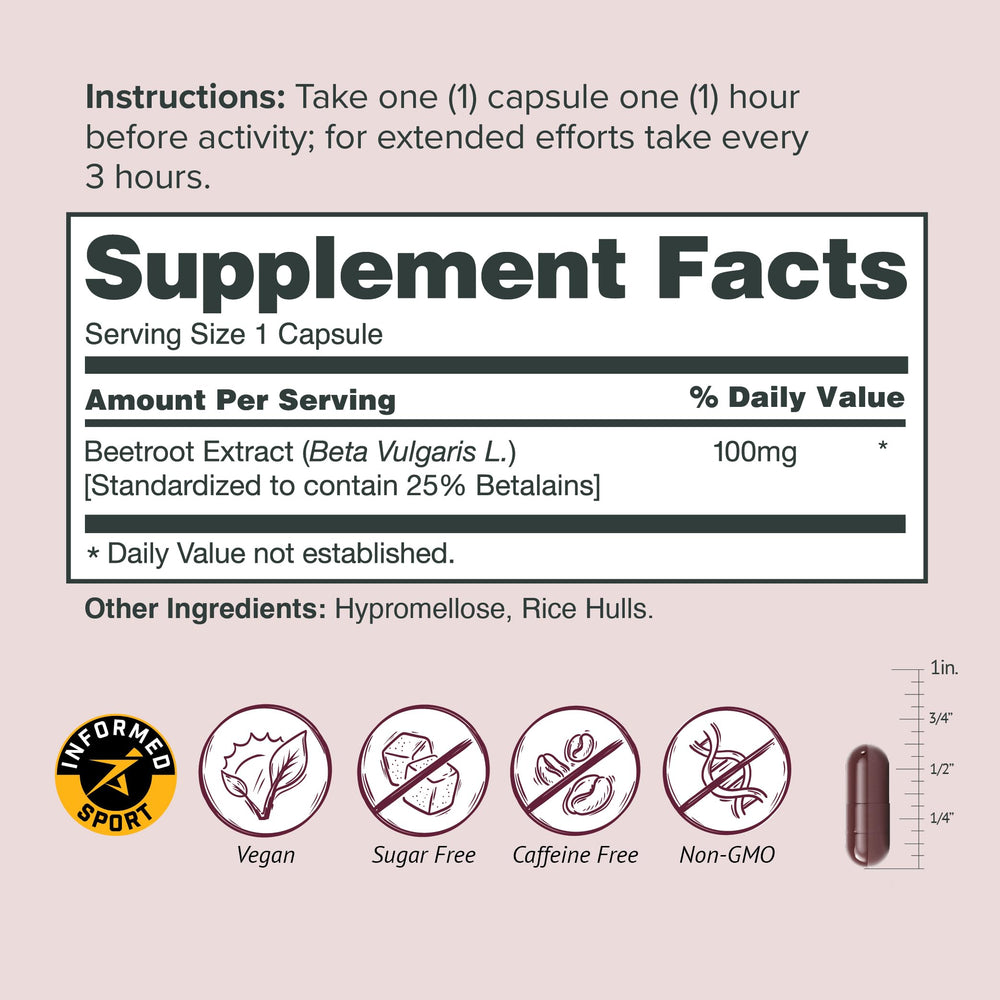 Sur AltRed label detail on bottle emphasizing natural, plant-based ingredients for athletes.