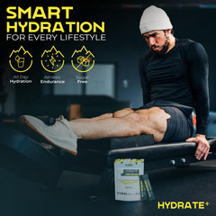 SURPO instant hydration powder quickly dissolves in water for fast refreshment.