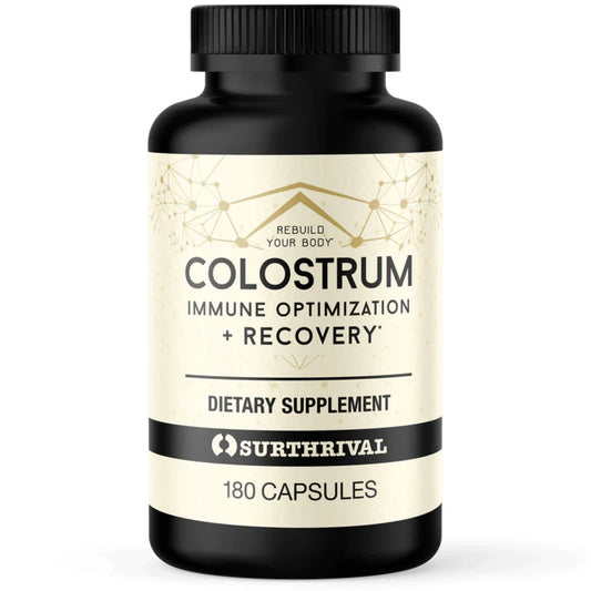 Surthrival Colostrum bottle pour - convenient immune support