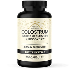Surthrival Colostrum bottle pour - convenient immune support