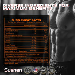 Susnen Power Gummies daily usage scene for sustained energy.