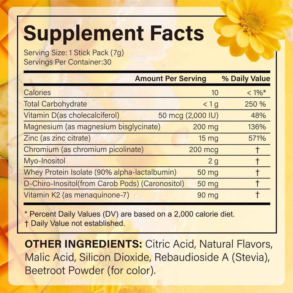 SUUDUUL back-of-pack nutrition highlights for informed choices
