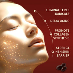 SUUDUUL Belano Astaxanthin softgel closeup shows smooth easy to swallow capsules.