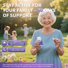 SUWENY D3 K2 panel on label emphasizes calcium absorption and vascular support