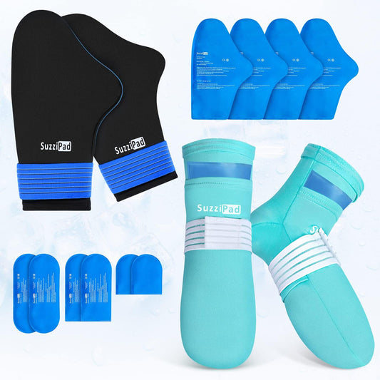 SUZZIPAD XL cold gloves with dual-layer design providing even hand cooling