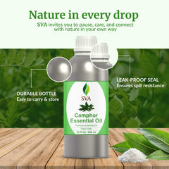 SVA Organics camphor oil included in bath blends and potpourri setups.