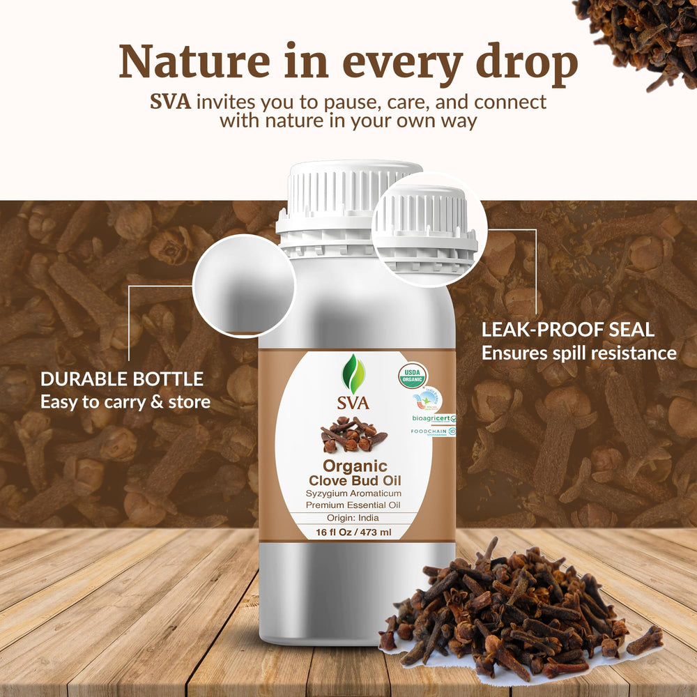 Soothing foot bath with SVA Clove Bud Oil for relaxation