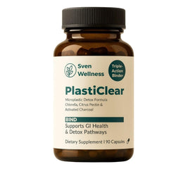 Sven PlastiClear bottle pour for easy daily dosing and routine use.