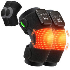 Swancode knee massager with heat delivers soothing warmth for tired knees.