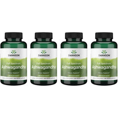 Swanson Ashwagandha powder bottle for daily stress support and vitality