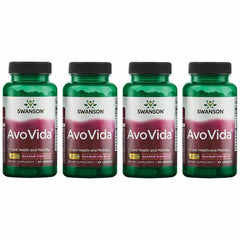 Swanson AvoVida joint support bottle front highlights natural avocado unsaponifiables