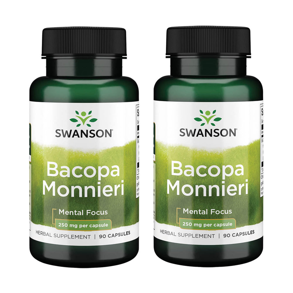 Swanson Bacognize 250 mg bottle for daily focus support.