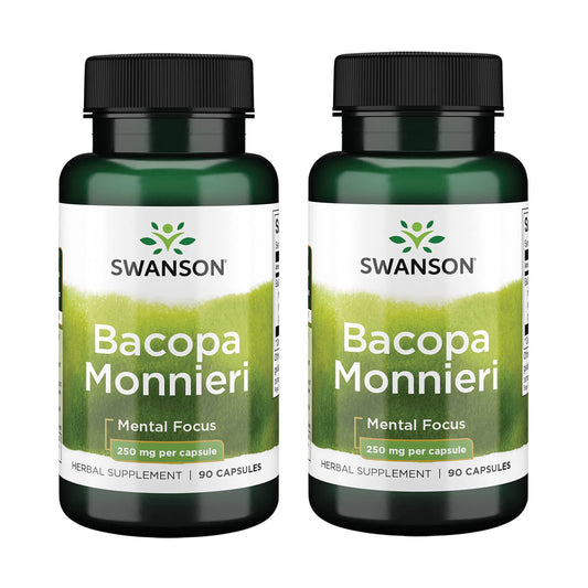 Swanson Bacognize 250 mg bottle for daily focus support.