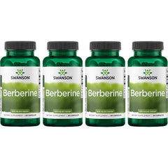 Swanson Berberine HCl capsules for daily metabolic support