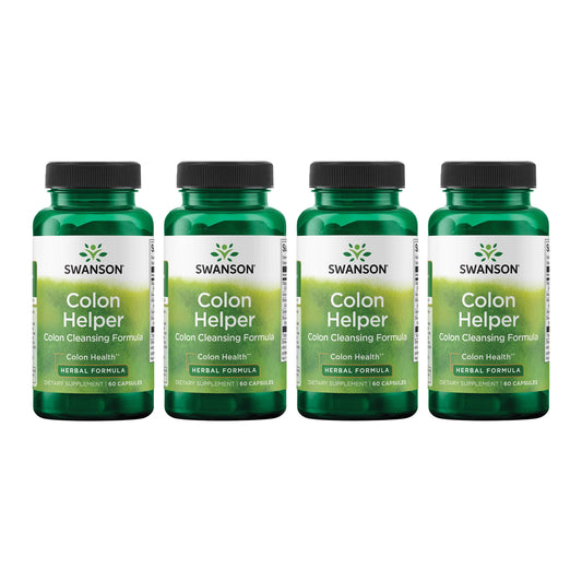 Swanson Colon Helper bottle front view for digestive wellness.