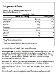 Swanson Concentrace drops being poured into a glass for easy use.