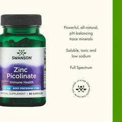 Swanson Concentrace trace mineral drops label emphasizes purity and certifications