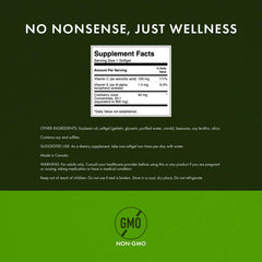 Swanson Cranberry label detail emphasizing product quality and antioxidant enrichment