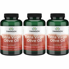 Swanson Extra Virgin Olive Oil bottle showing organic oil for meals