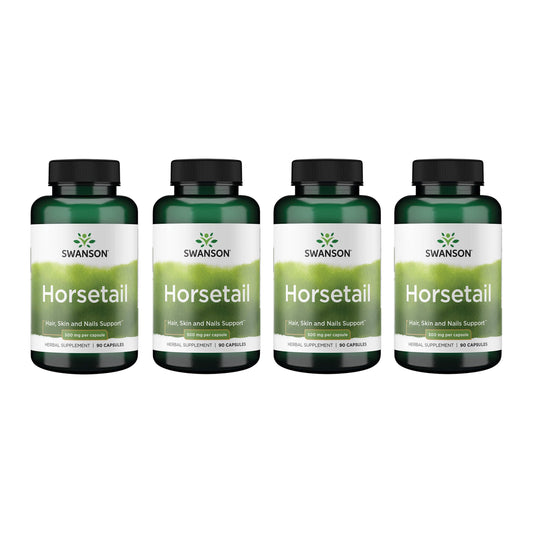 Swanson Horsetail bottle showing 90 capsules for daily beauty support