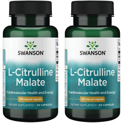 Swanson L-Citrulline Malate bottle front showing natural energy support.