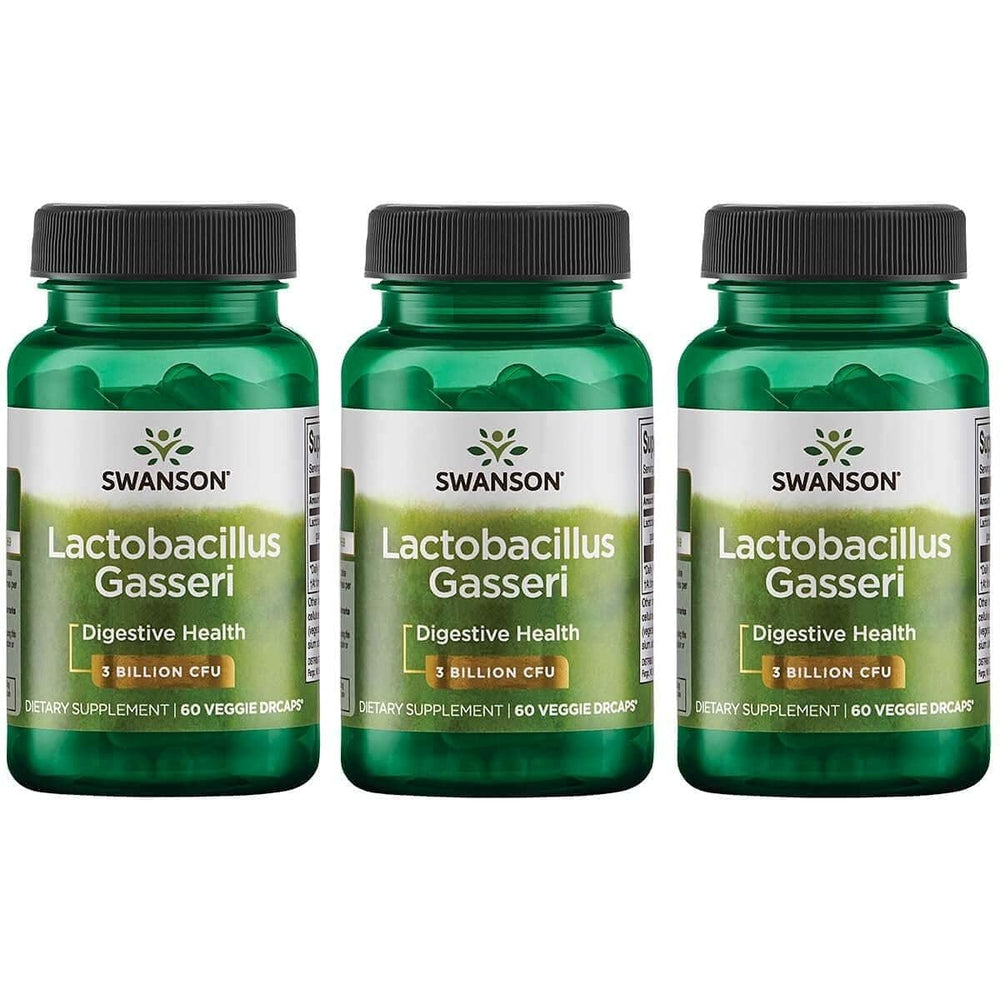 Swanson Lactobacillus Gasseri bottle front view for daily gut support
