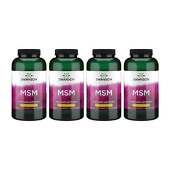 Swanson MSM 240-capsules bottle close-up for joint mobility support.