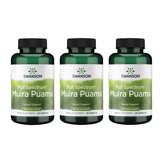 Swanson Muira Puama Root bottle pour supports vitality potential