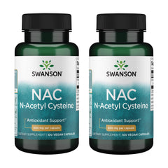 Swanson NAC 600 mg bottle for daily antioxidant support
