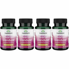 Swanson Ovarian Glandular bottle and label signaling premium wellness support.