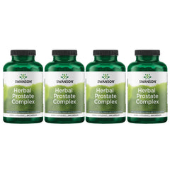 Swanson Prostate Complex bottle pour for easy daily use.