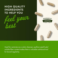 Swanson psyllium husk triple-pack on display, value and convenience