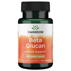 Swanson ULT BETARIGHT Beta Glucan bottle beside a glass of water implies easy ingestion.