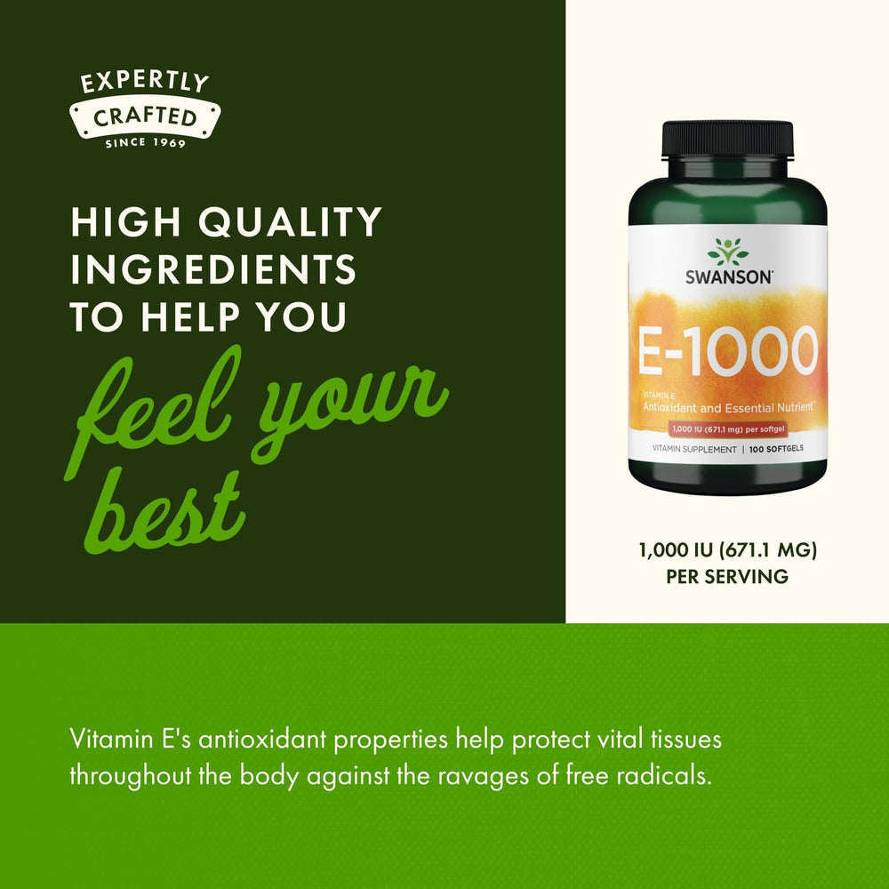 Swanson Vitamin E daily-use pour shot demonstrates easy dosing.