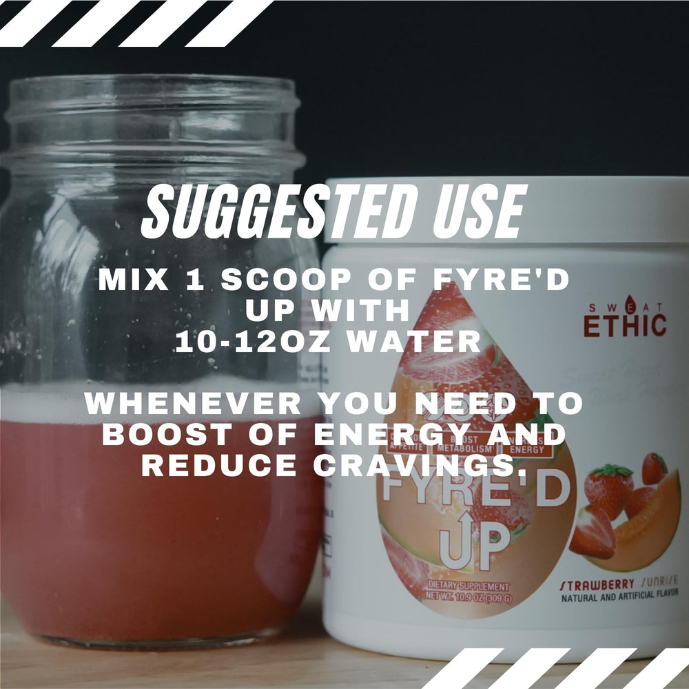 Sweat Ethic FYRE’D UP shaker ready for on-the-go energy
